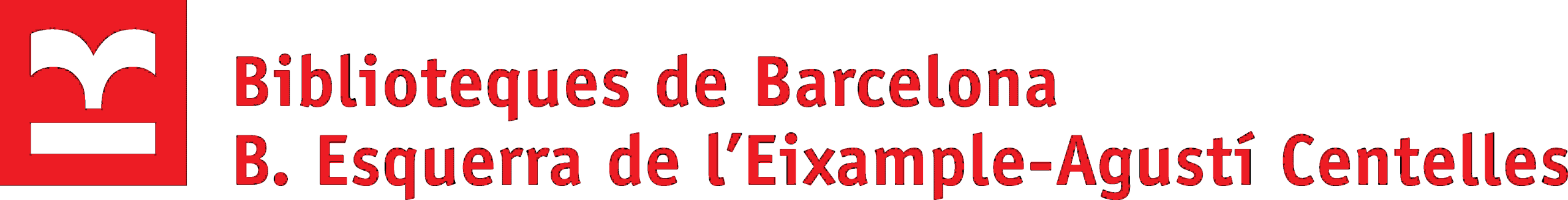 Logo bibLIOTECA AGUSTÍ CENTELLESEncima